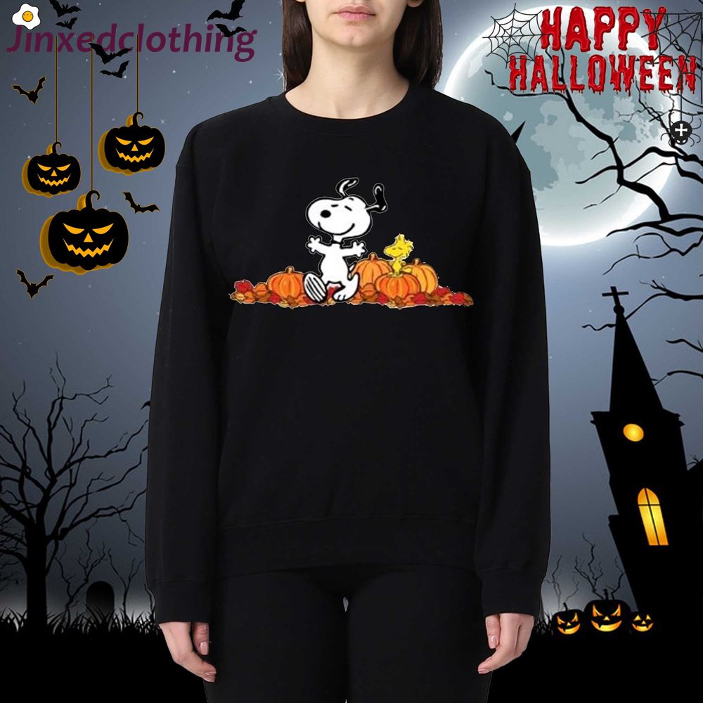 Retro Snoopy Halloween Hoodie Vintage Snoopy Fall Shirt Peanuts Halloween Sweatshirt 